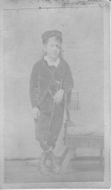 Unknown child, late 1800's, Indiana