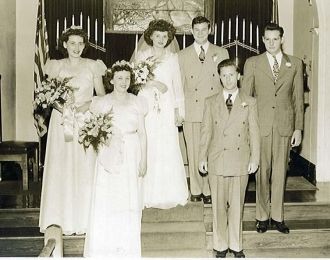 David & Marion Harrison wedding