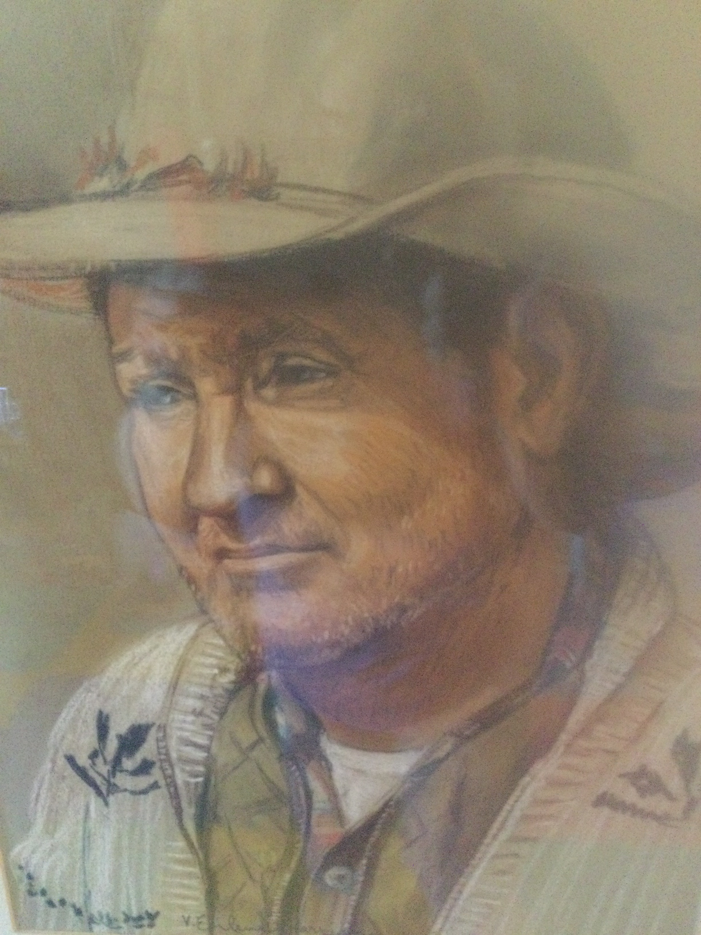 oil painting of Karl