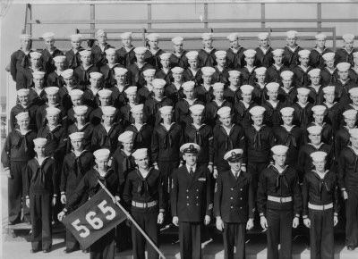 Navy class in 1947 at Miramar Naval Base