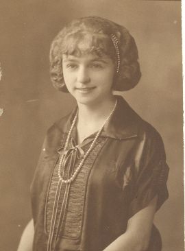 Grace Carr in her teens