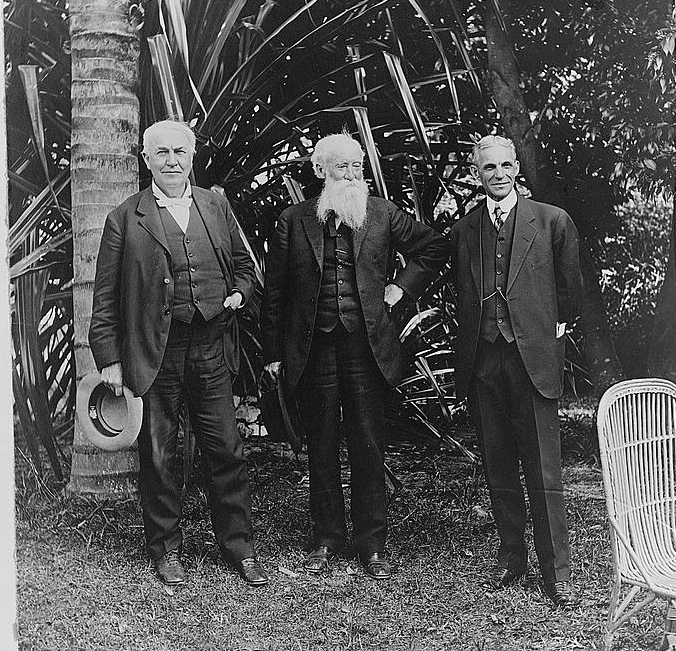 Famous Inventors - Thomas Edison, Henry Ford, John Burroughs