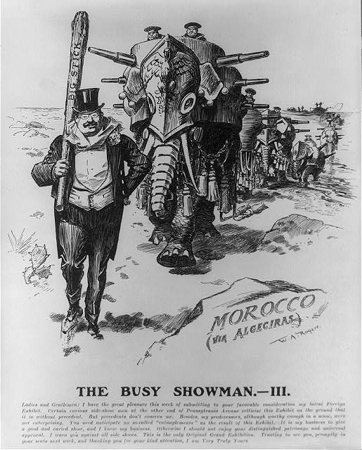The busy showman.--III