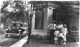 Benjamin Clyde McClure Family, TN 1914