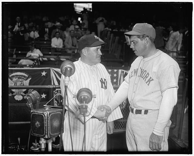 Rival All-Star managers. Washington D.C., July 7. Joe...
