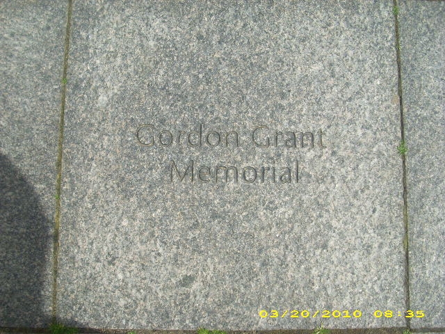 Gordon R Grant Memorial, Oregon