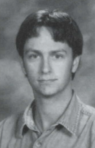 2001 Senior Yearbook photo of Justin Robert Rushia