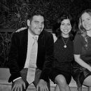 Ali, Anita and Christine, Ali's wife.