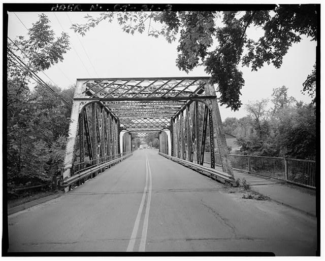 3. VIEW SHOWING NORTHEAST FACE OF BRIDGE, LOOKING...