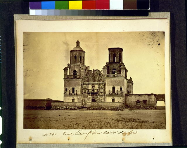 Front view of San Xavier del Bec [i.e., Bac]