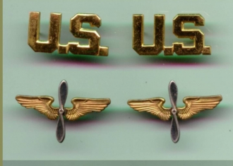Maynard Shroyer WW II Pins