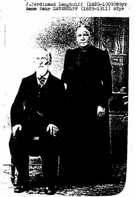 Johan August Ferdinand Langholff