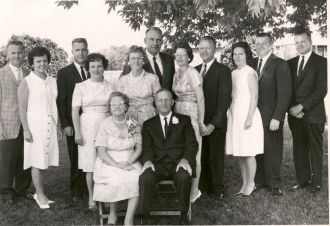 George Washington Dillaman 50th wedding anniversary 1964