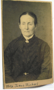 Mrs. James M. (Sarah A. Marks) Michael (4 Feb 1842-14 July 1904)