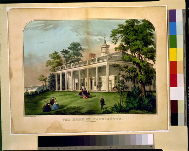 The home of Washington, Mount Vernon, Va.