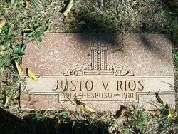 Justo V Rios gravesite
