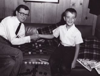 Robert Walker Sr. with Robert Walker Jr.