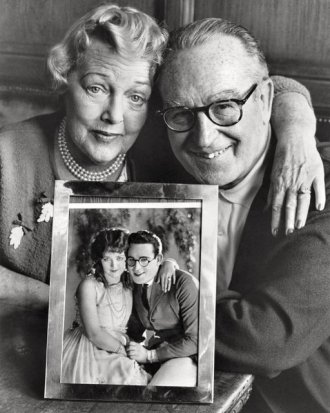Mildred Davis and Harold Lloyd