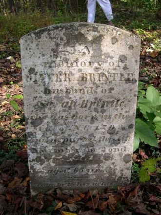 Oliver Brintle Headstone