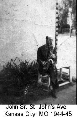 My Dad and his Saxaphone