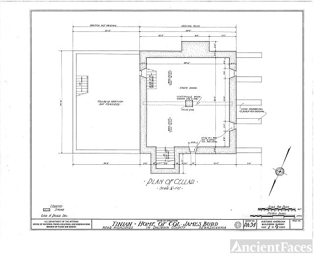 HABS PA,22HISPI.V,1 (sheet 1 of 9) Tinian, Highspire,...