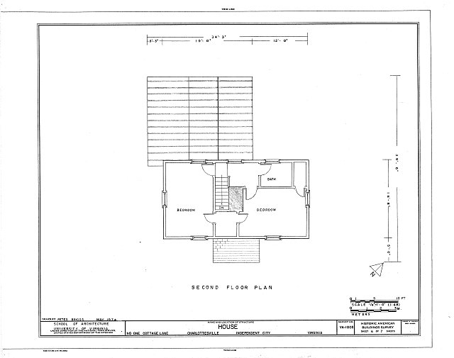 HABS VA,2-CHAR,4A- (sheet 6 of 7) - 1 Cottage Lane...