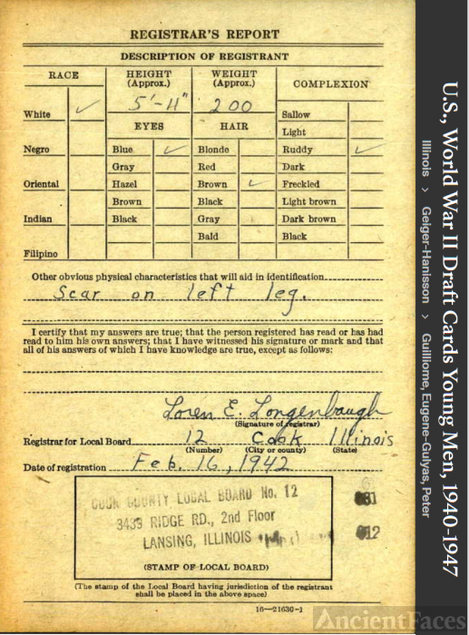 Draft Classification World War Ii Draft Classifications – NHAJR