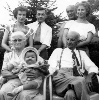 Margaret (Howell) Keister & Family, 1951