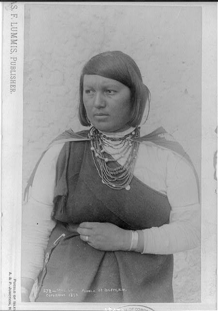 [Mrs. Lo--Pueblo of Isleta, N.M.]