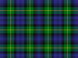 Gordon Scottish tartan