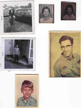 Dennis Cribbs Family Collage