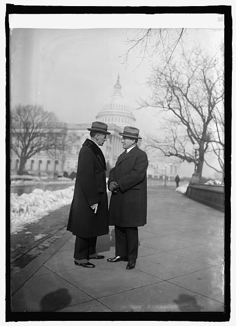 Capt. Herbert Hartley of S.S. Leviathan and Rep. Fred...