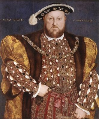 King Henry the VIII of England