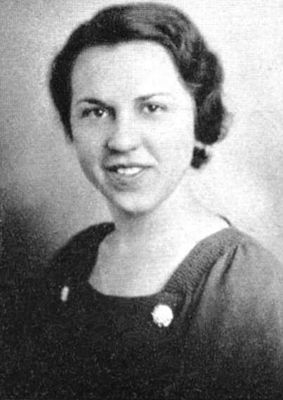 Mary Elizabeth Noel, Indiana, 1933
