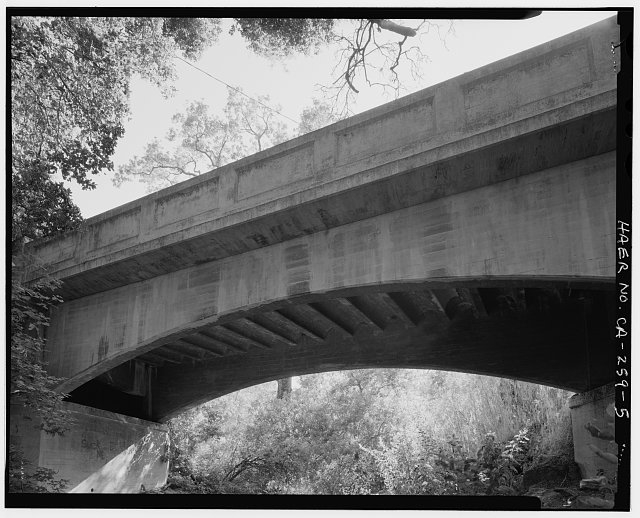 5. View of south approach, looking northwest. - Zaca...