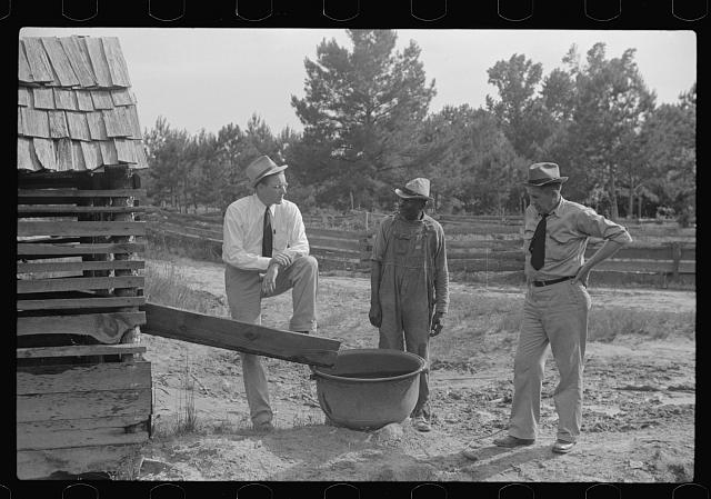 FSA (Farm Security Administration) supervisors with...