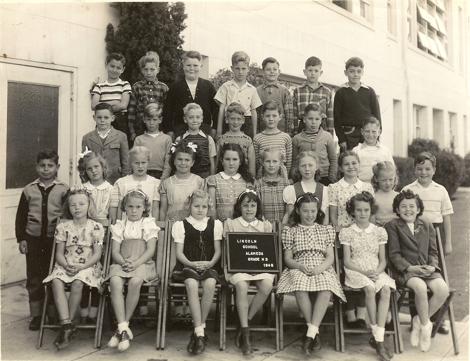 Lincoln School, California 1946