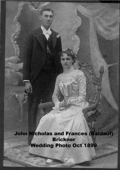 John and Frances (Baldauf) Brickner