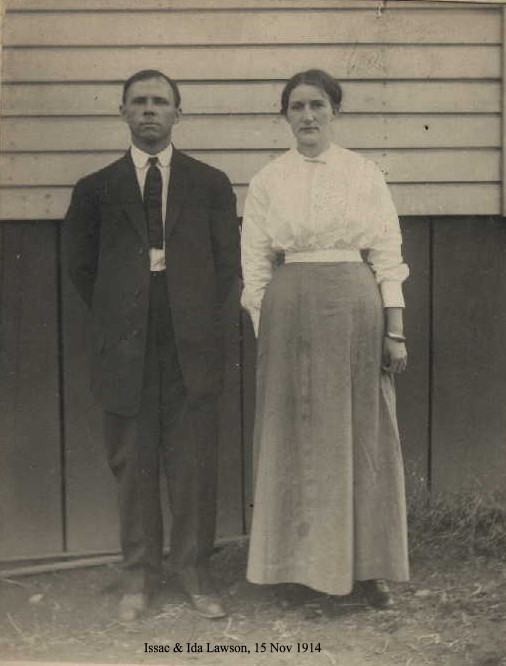 Isaac Lawson & Ida Bell White Lawson