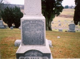 Adam Sowle gravestone