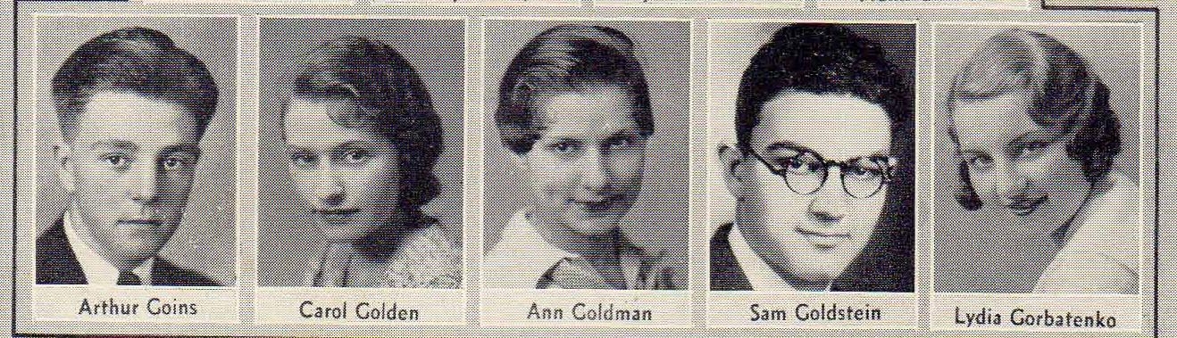 Arthur Goins and 1933 Seniors from San Francisco