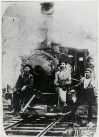 Smiths on a locomotive