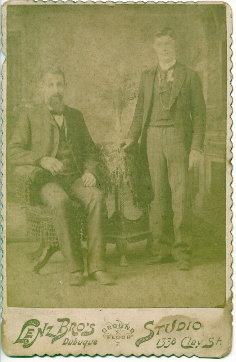 William Tucker Kirkby and son Robert L. Kirkby