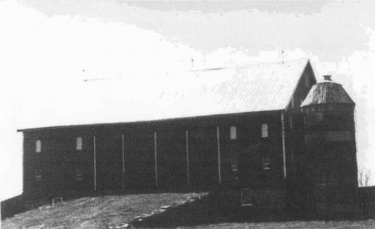 Barn of James Samuel & Sarah Cooley Mills