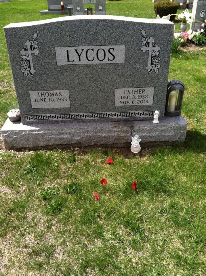 Esther Lycos gravesite