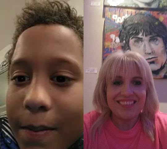 Me and Jett on Video call 