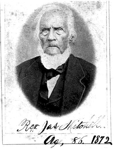 Rev. James Mitchell, MO 1872