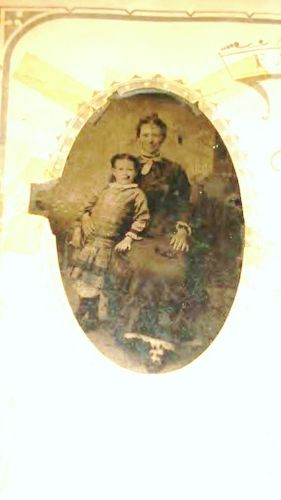 Unknown Woman and child