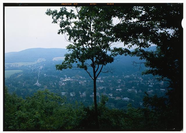 64. View of Woodstock Village (less distant view),...