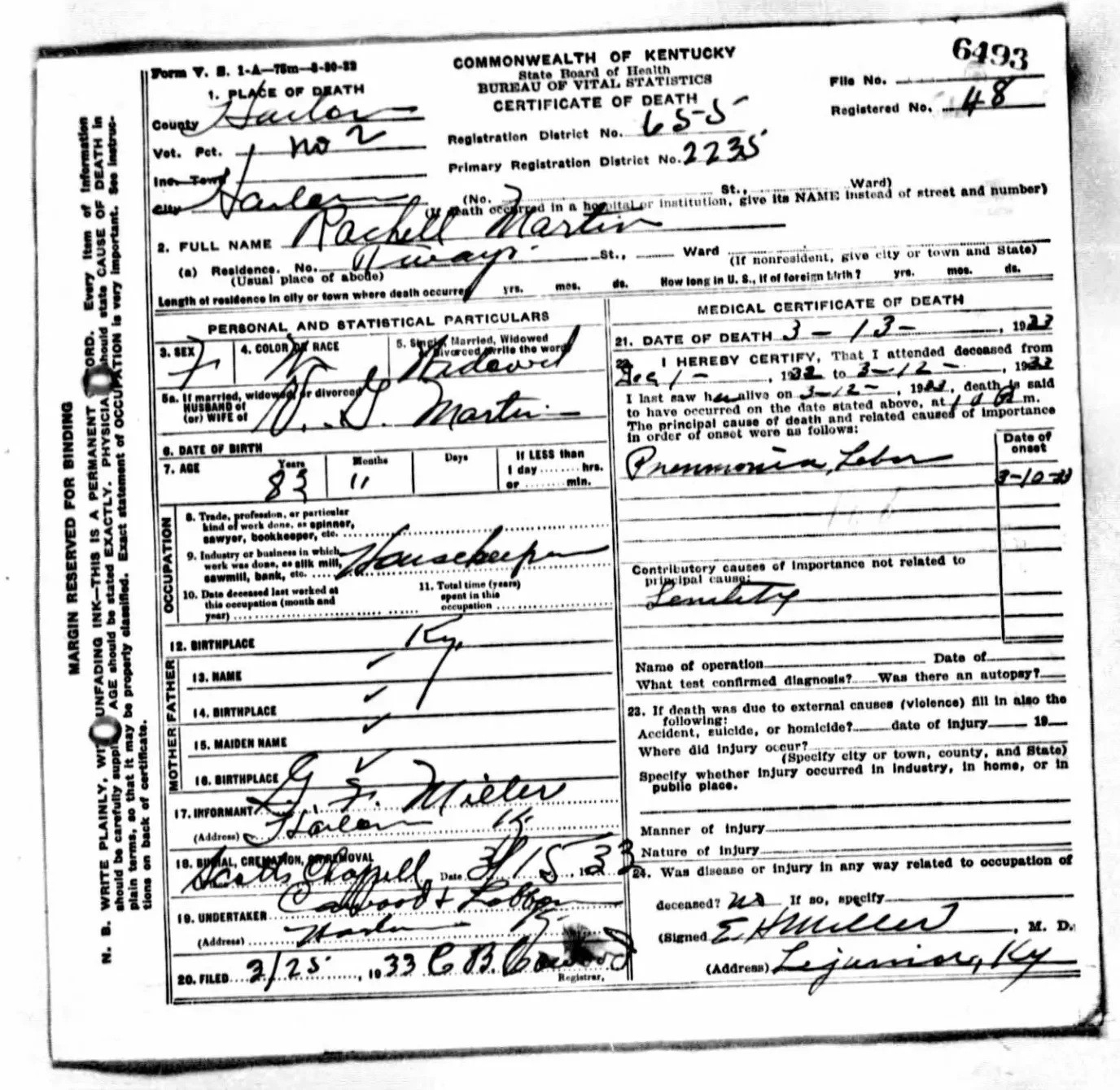 Rachel Ann (Keck) Martin